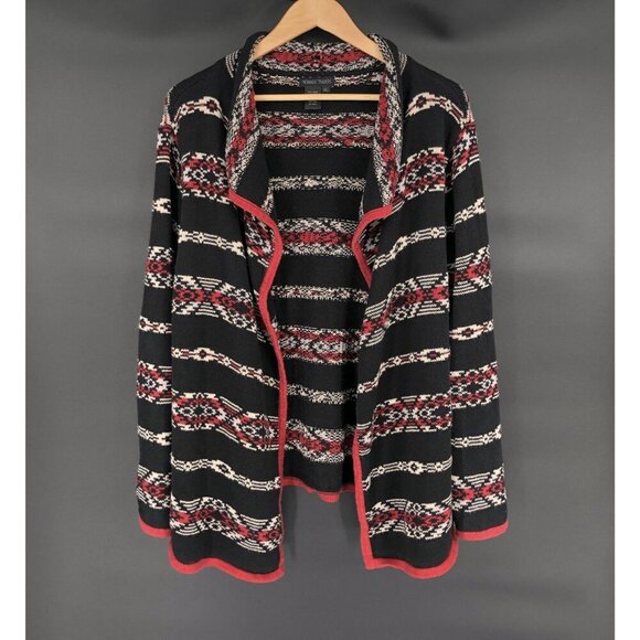 Nomadic Traders Women Southwestern Cardigan Sweater XL Cowgirl Western Grandpa - Picture 1 of 7